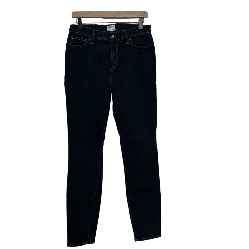 J CREW trademark Lookout High Rise Skinny Dark Wash Jeans // Size 30